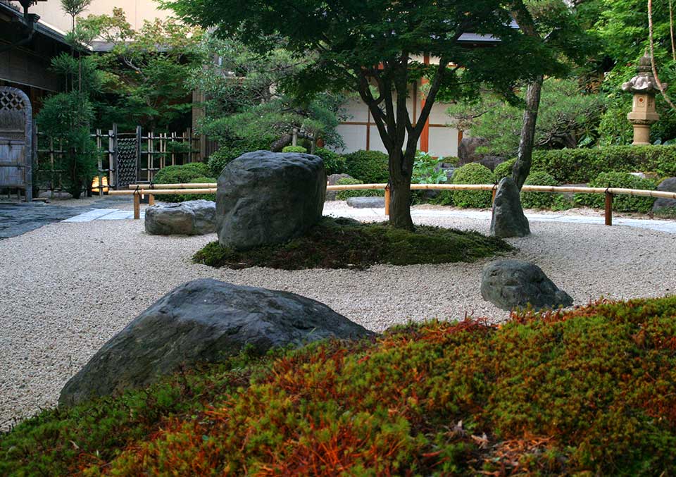 三位一体の日本庭園