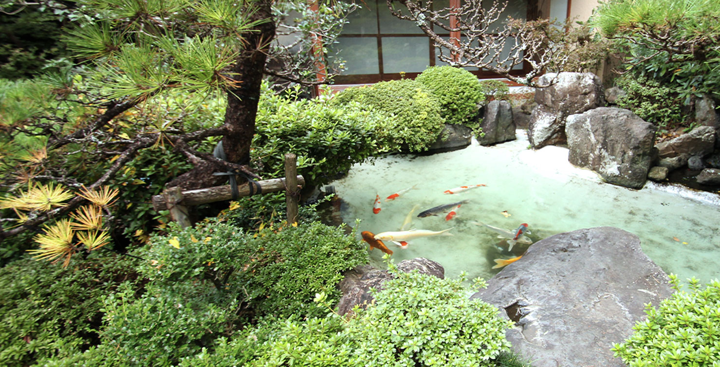 三位一体の日本庭園